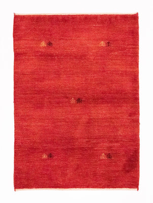 Alfombra Gabbeh - Persa - 140 x 100 cm - rojo