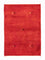 Alfombra Gabbeh - Persa - 140 x 100 cm - rojo