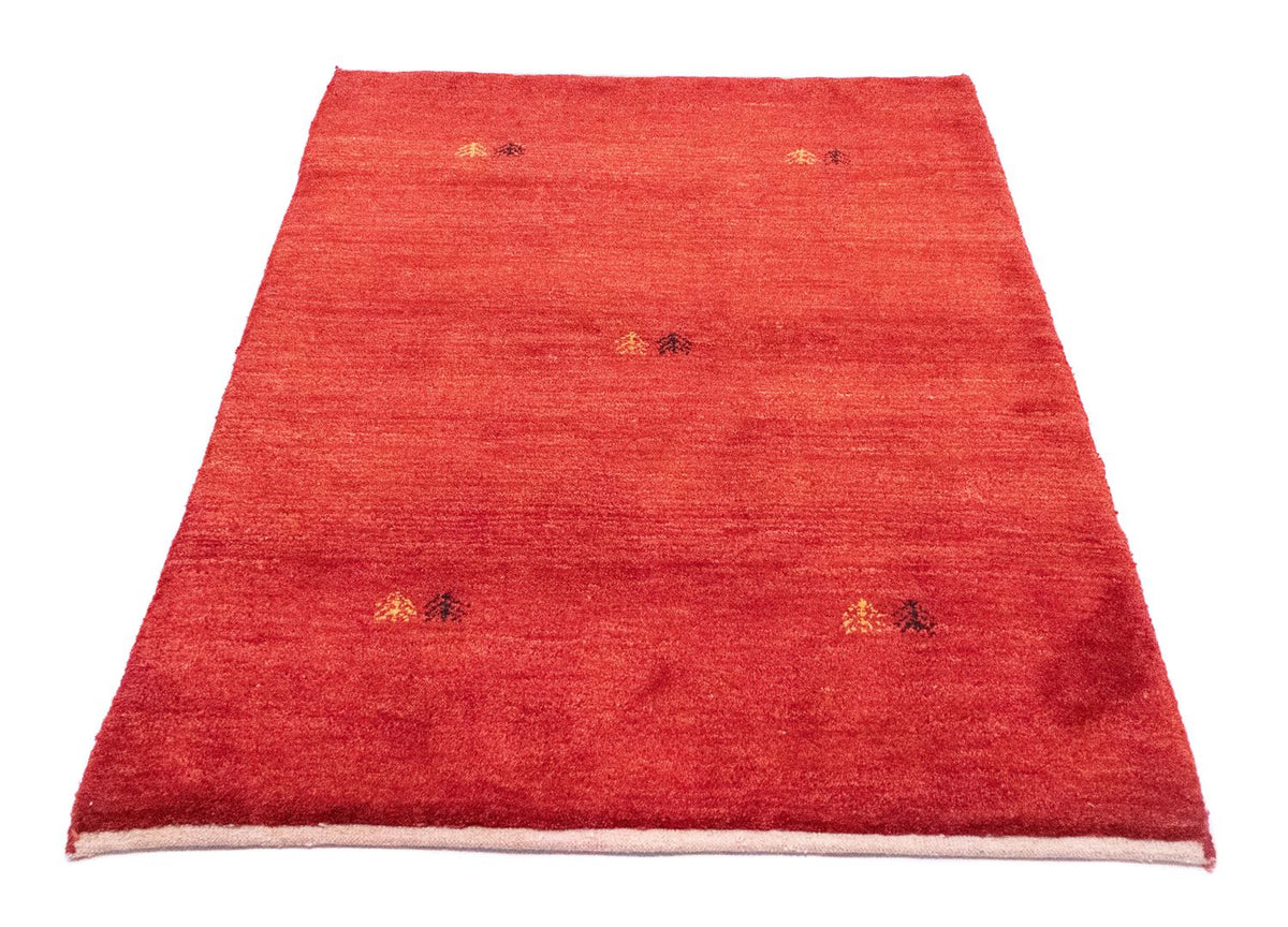 Alfombra Gabbeh - Persa - 140 x 100 cm - rojo
