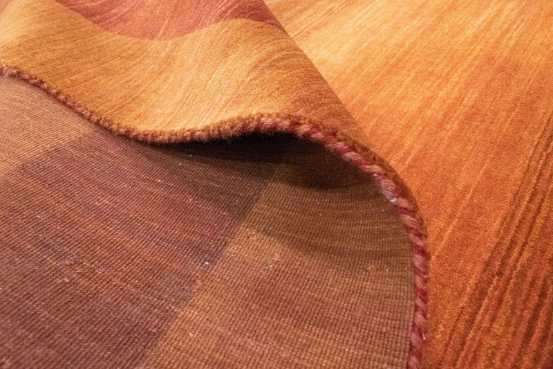 Alfombra Gabbeh - Loribaft Persa - 340 x 252 cm - naranja