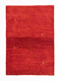 Alfombra Gabbeh - Persa - 145 x 100 cm - rojo