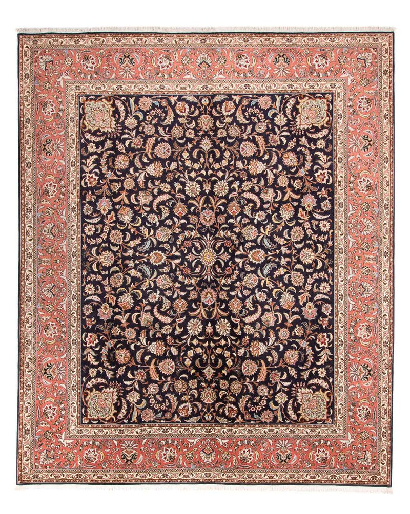Alfombra Persa - Tabriz - Real - 305 x 250 cm - azul oscuro