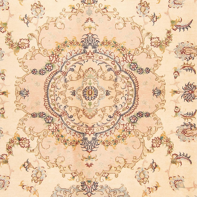 Alfombra Persa - Tabriz - Real - 302 x 205 cm - beige