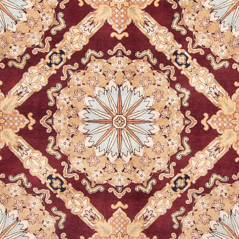 Alfombra oriental - Keshan - Indus - 307 x 244 cm - rojo oscuro