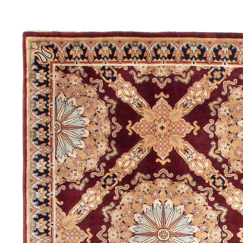 Alfombra oriental - Keshan - Indus - 307 x 244 cm - rojo oscuro