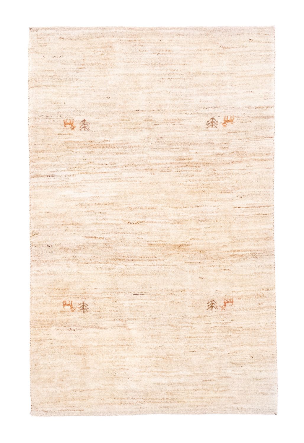 Alfombra Gabbeh - Persa - 155 x 100 cm - beige
