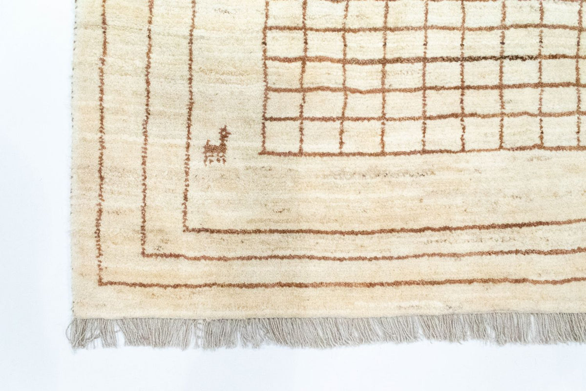 Alfombra Gabbeh - Persa - 145 x 100 cm - beige
