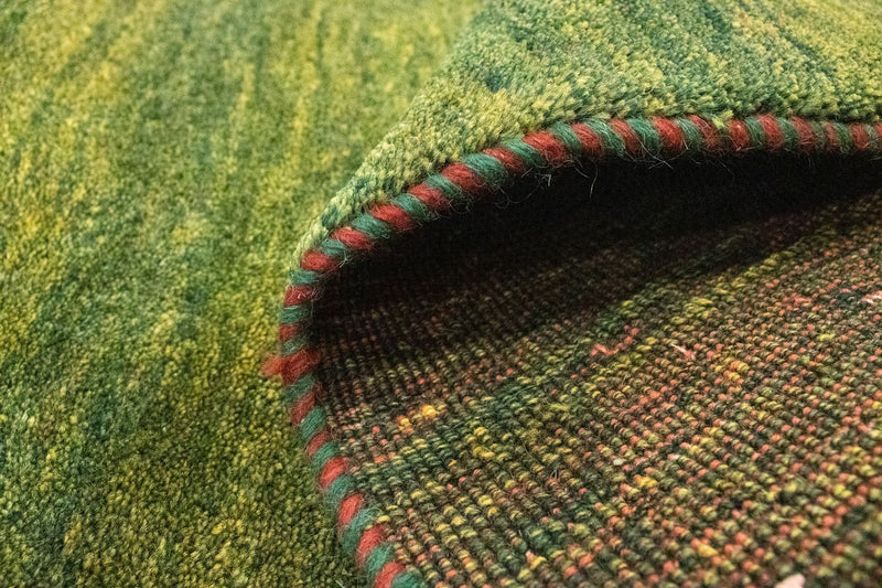 Alfombra Gabbeh - Persa - 133 x 92 cm - verde