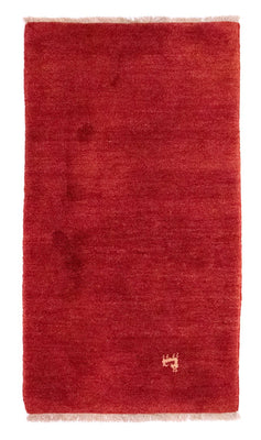 Alfombra Gabbeh - Persa - 144 x 79 cm - rojo