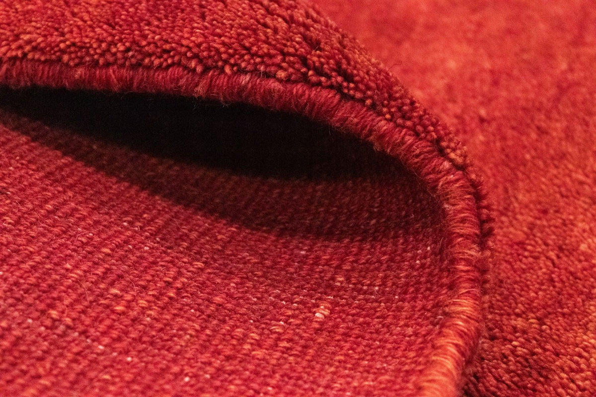 Alfombra Gabbeh - Persa - 144 x 79 cm - rojo