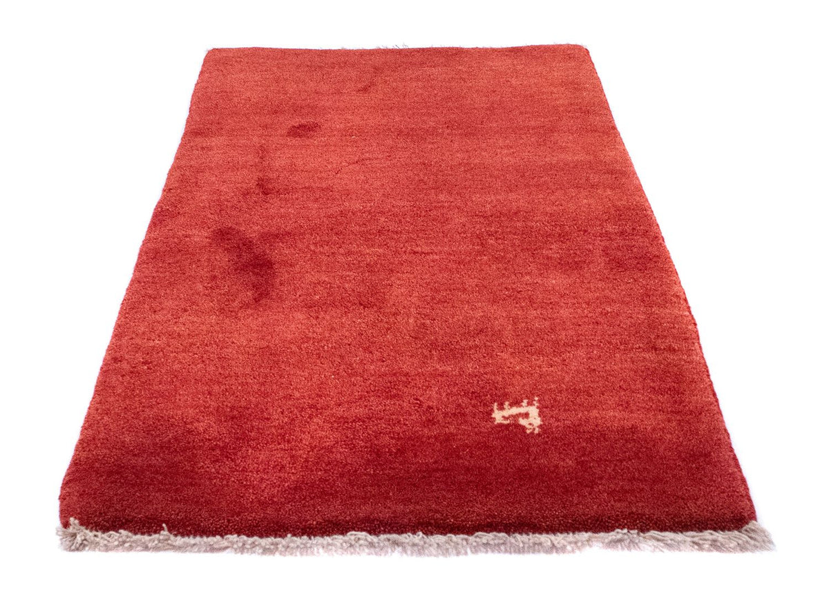 Alfombra Gabbeh - Persa - 144 x 79 cm - rojo