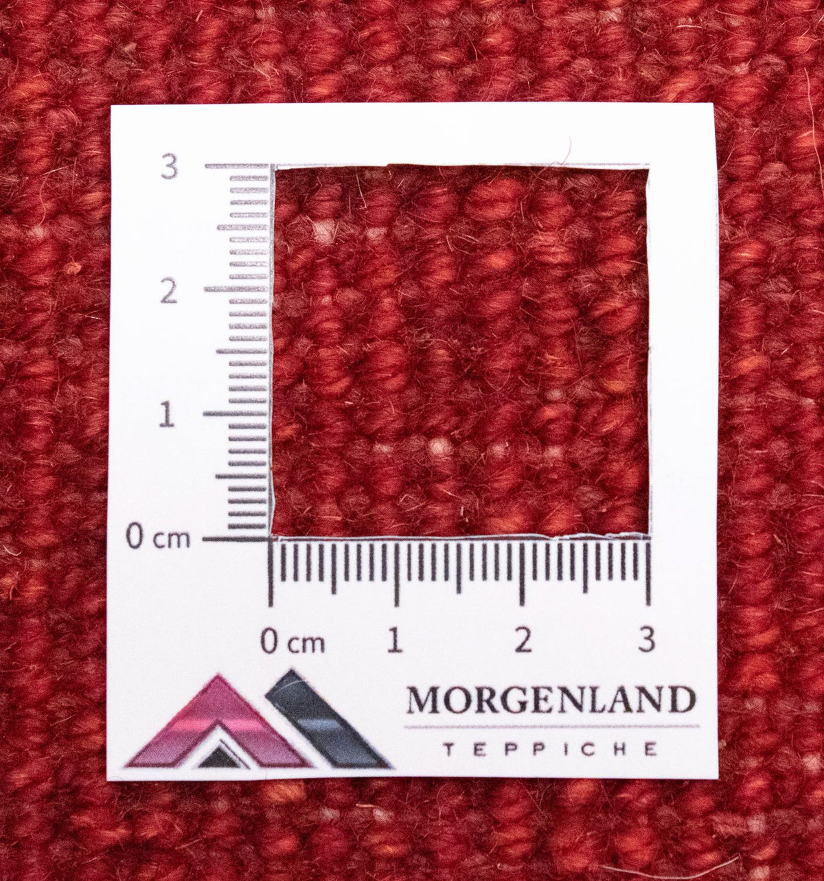 Alfombra Gabbeh - Persa - 144 x 79 cm - rojo