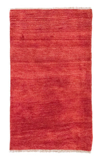 Alfombra Gabbeh - Persa - 145 x 83 cm - rojo