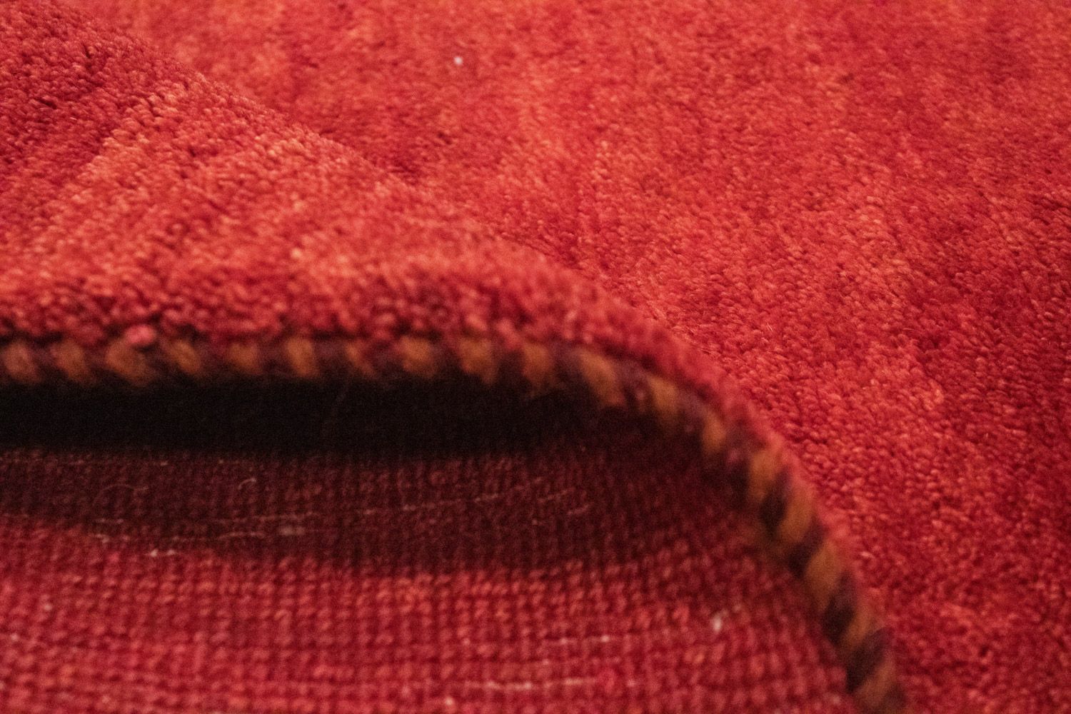 Alfombra Gabbeh - Persa - 145 x 83 cm - rojo