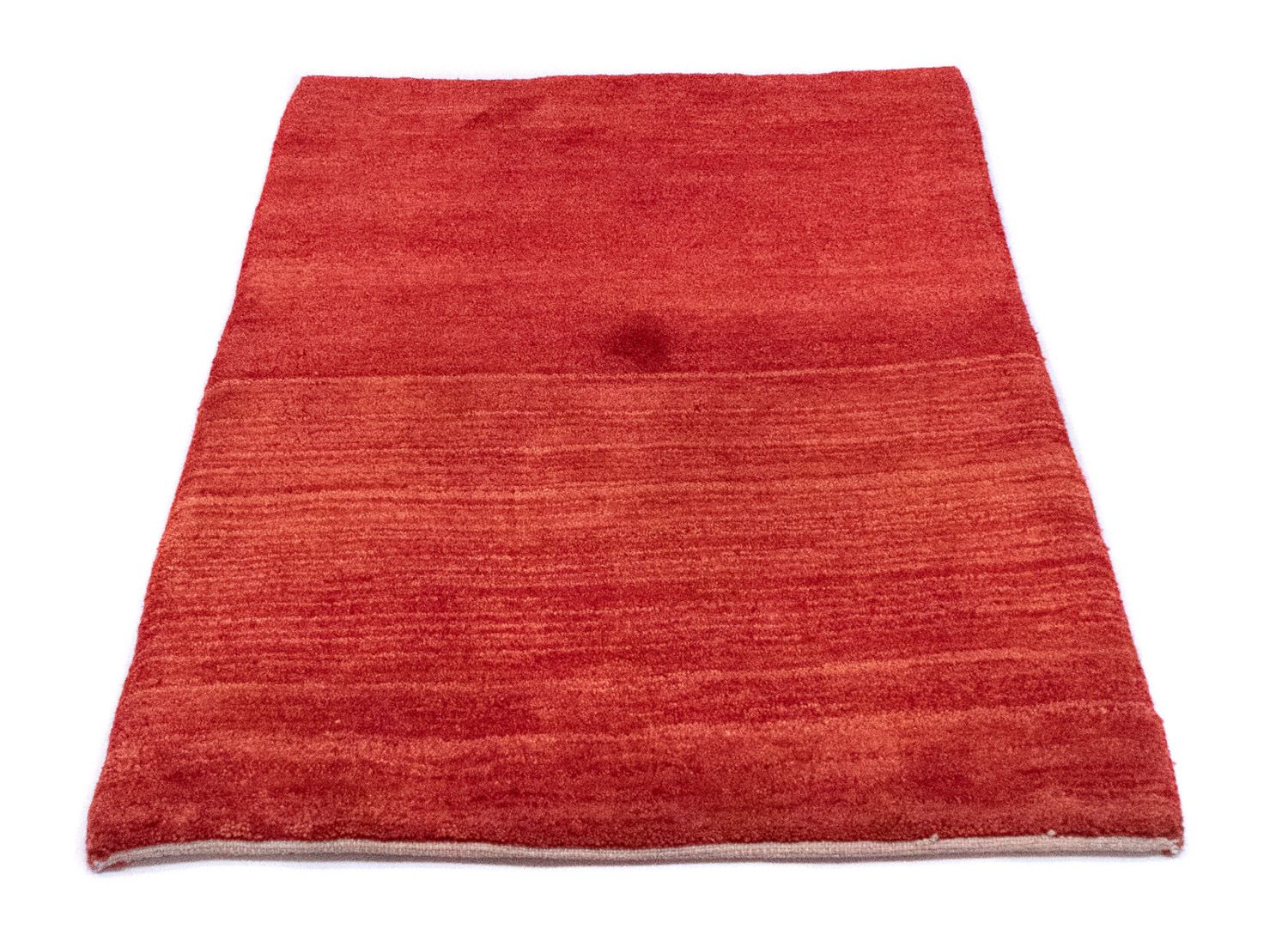 Alfombra Gabbeh - Persa - 125 x 76 cm - rojo