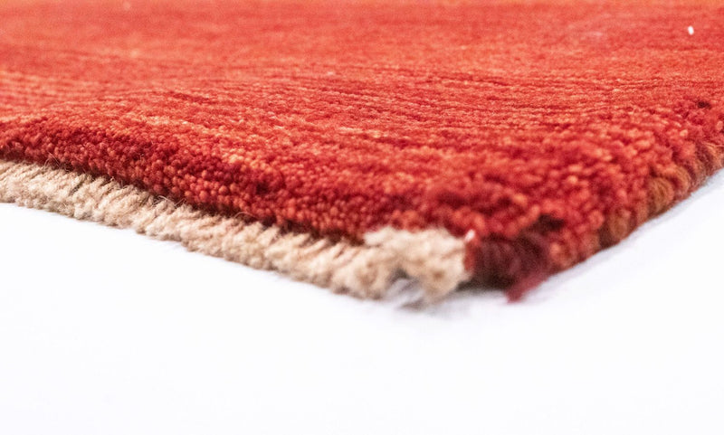 Alfombra Gabbeh - Persa - 141 x 75 cm - rojo