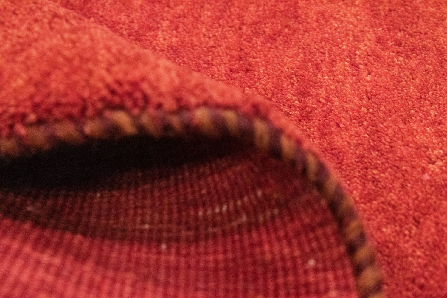 Alfombra Gabbeh - Persa - 141 x 75 cm - rojo