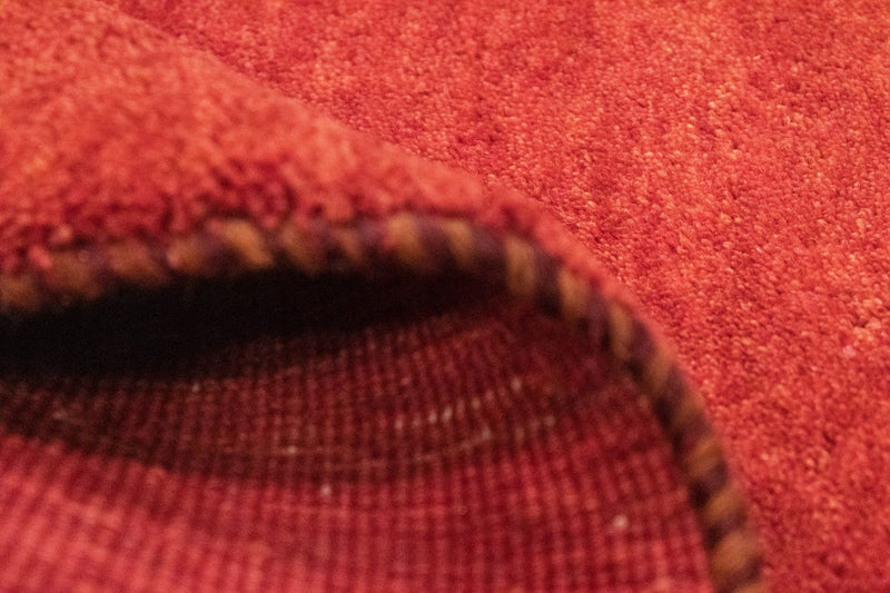 Alfombra Gabbeh - Persa - 141 x 75 cm - rojo