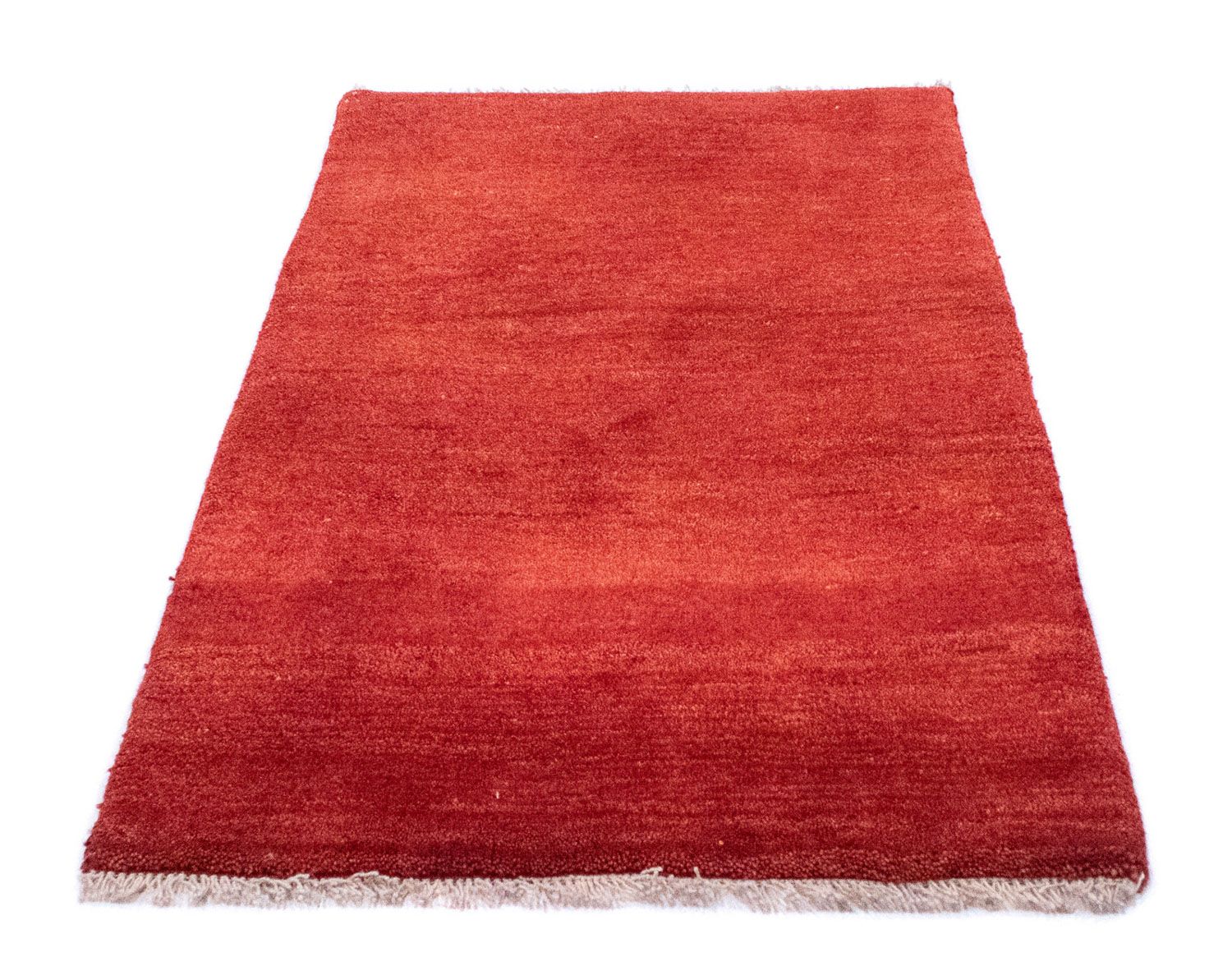 Alfombra Gabbeh - Persa - 132 x 77 cm - rojo