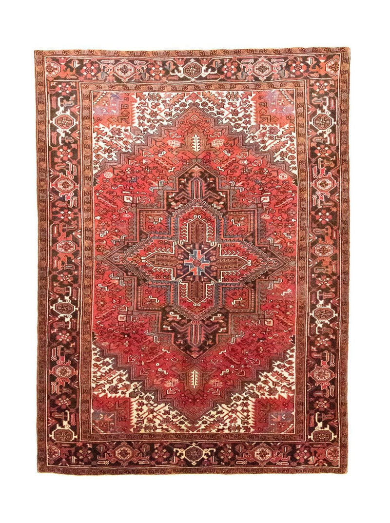 Alfombra persa - Nómada - 280 x 203 cm - rojo