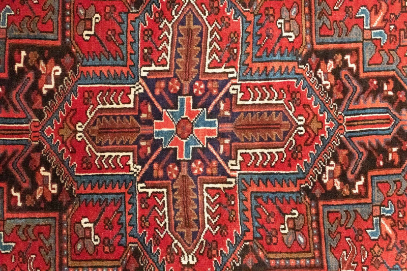 Alfombra persa - Nómada - 280 x 203 cm - rojo