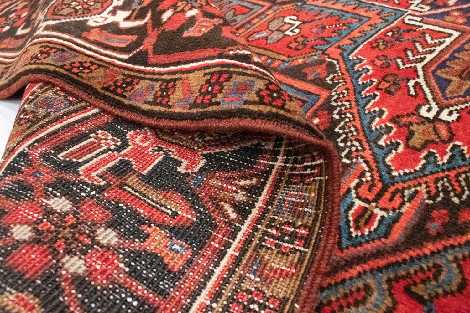 Alfombra persa - Nómada - 280 x 203 cm - rojo
