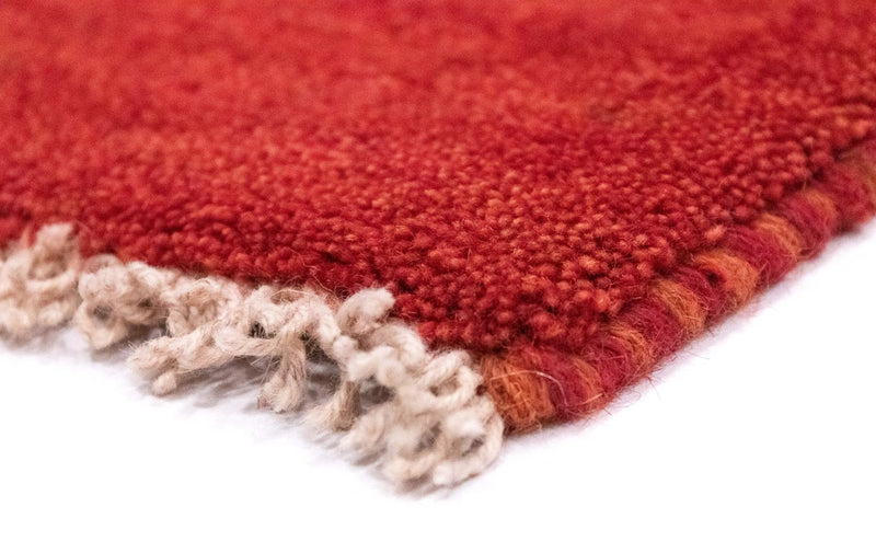 Alfombra Gabbeh - Persa - 119 x 78 cm - rojo
