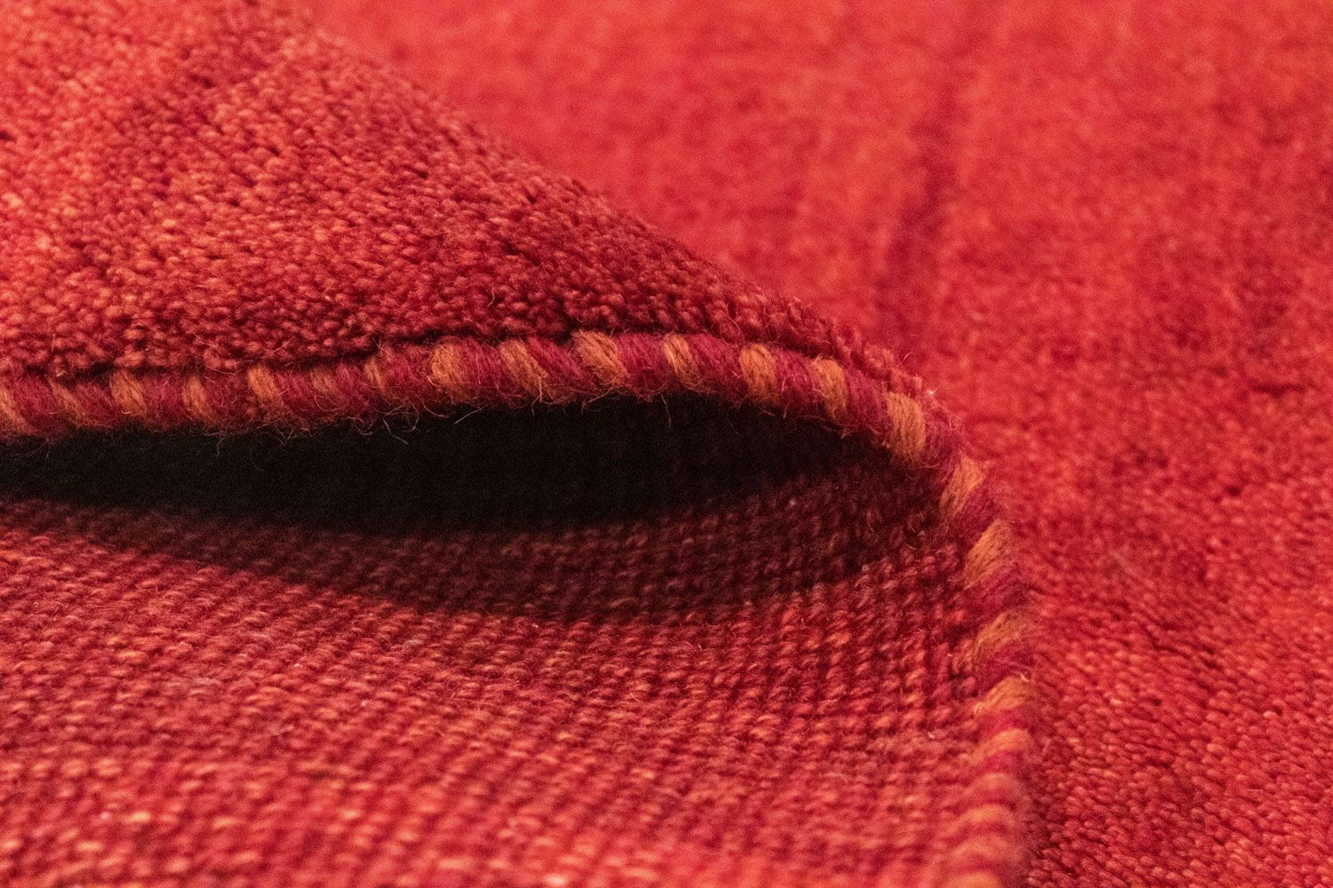 Alfombra Gabbeh - Persa - 119 x 78 cm - rojo