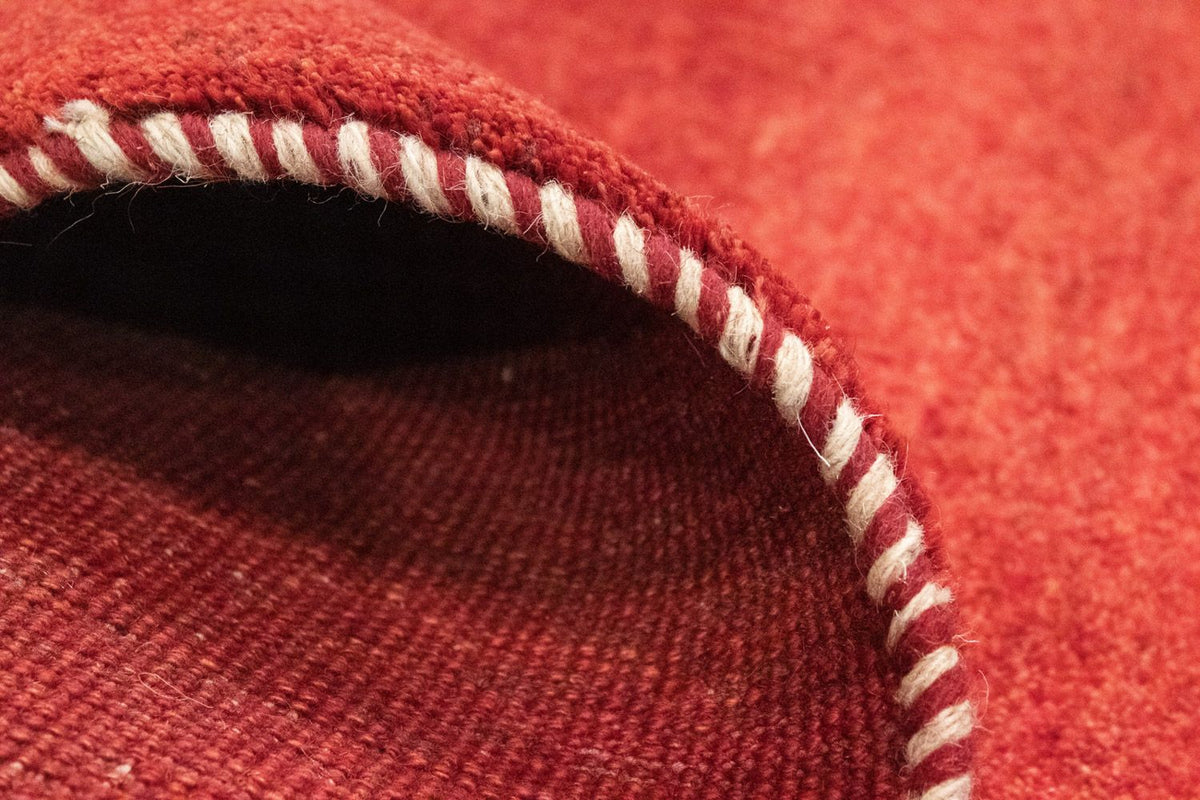 Alfombra Gabbeh - Persa - 128 x 78 cm - rojo