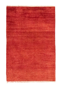 Alfombra Gabbeh - Persa - 110 x 74 cm - rojo