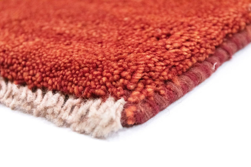 Alfombra Gabbeh - Persa - 110 x 74 cm - rojo