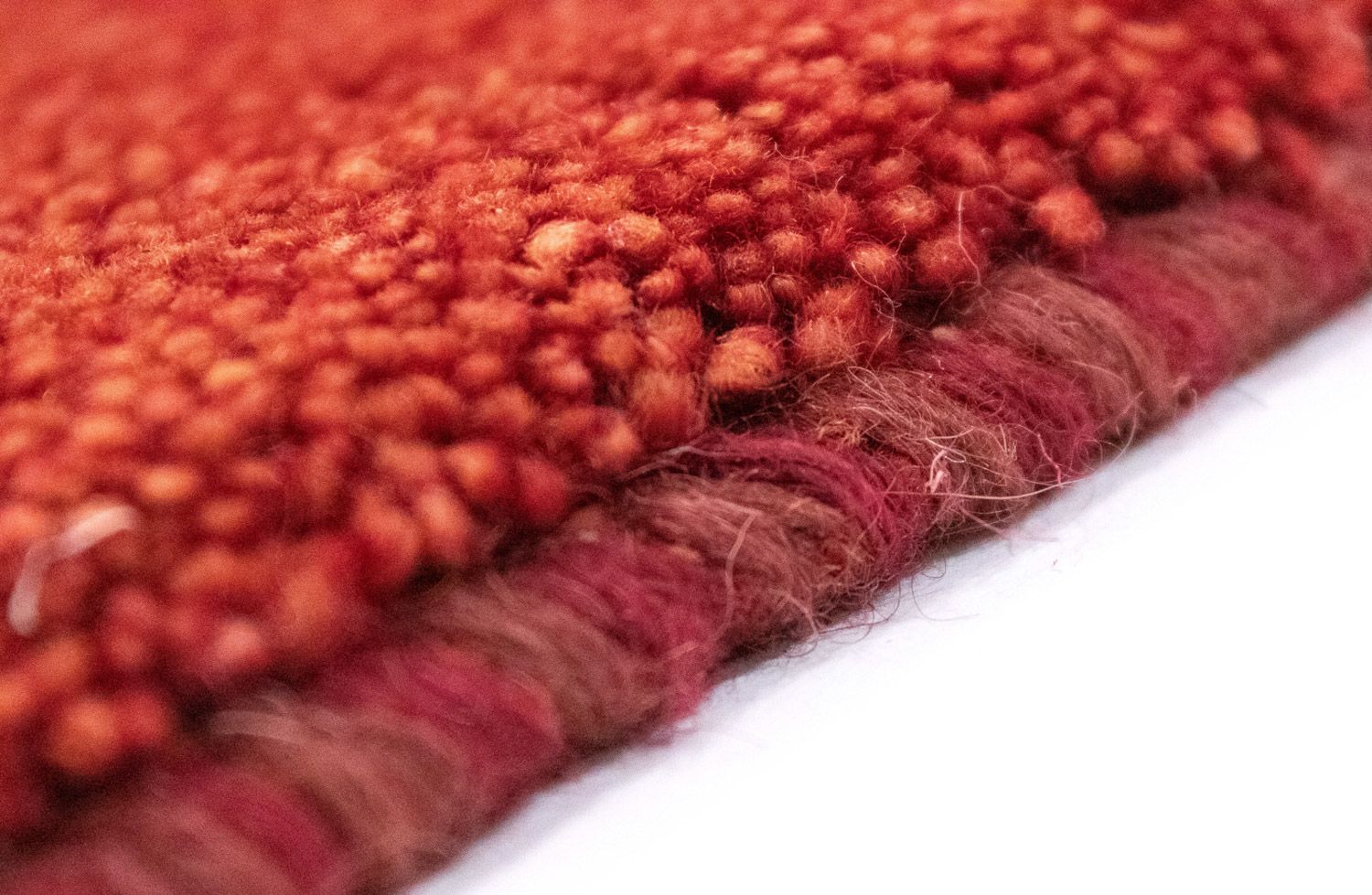 Alfombra Gabbeh - Persa - 110 x 74 cm - rojo