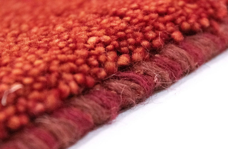 Alfombra Gabbeh - Persa - 110 x 74 cm - rojo