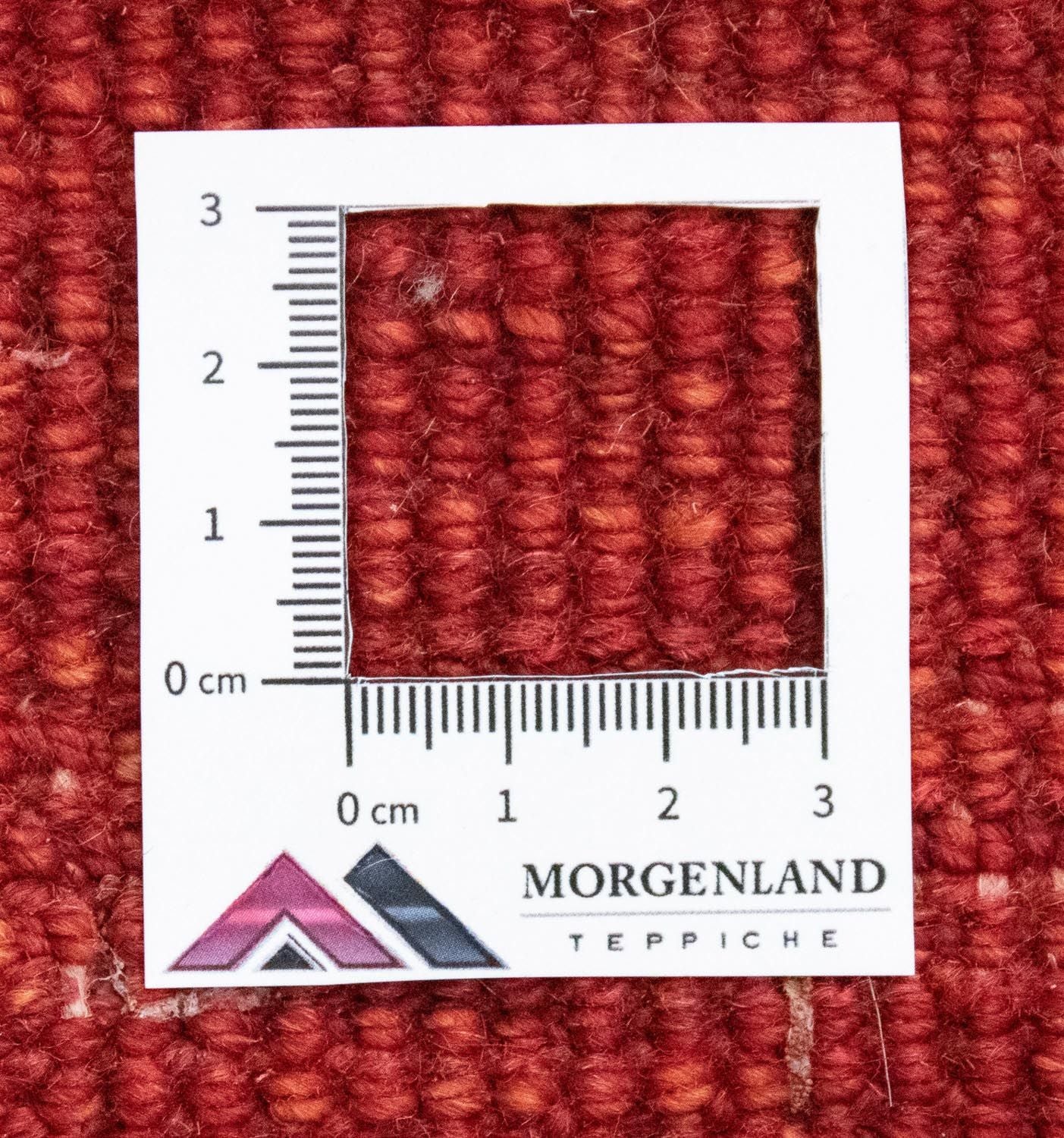 Alfombra Gabbeh - Persa - 110 x 74 cm - rojo