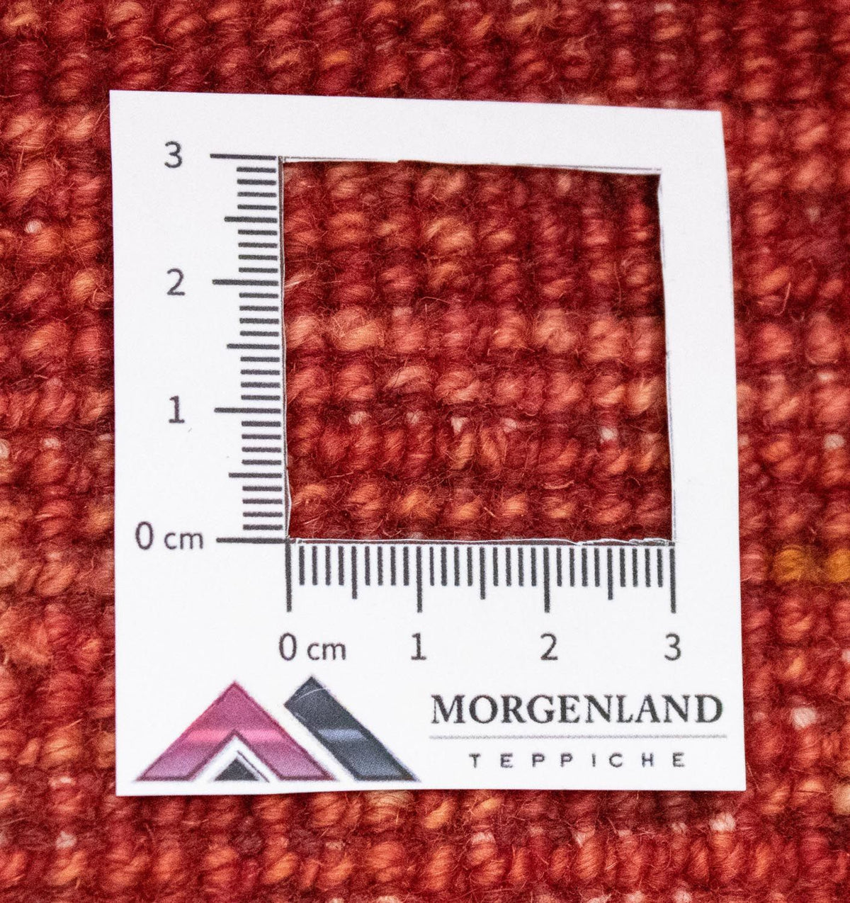 Alfombra Gabbeh - Persa - 108 x 76 cm - naranja