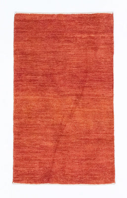 Alfombra Gabbeh - Persa - 135 x 80 cm - naranja