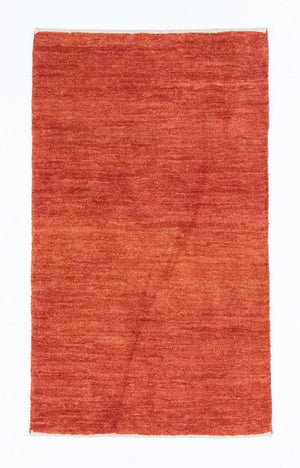 Alfombra Gabbeh - Persa - 135 x 80 cm - naranja