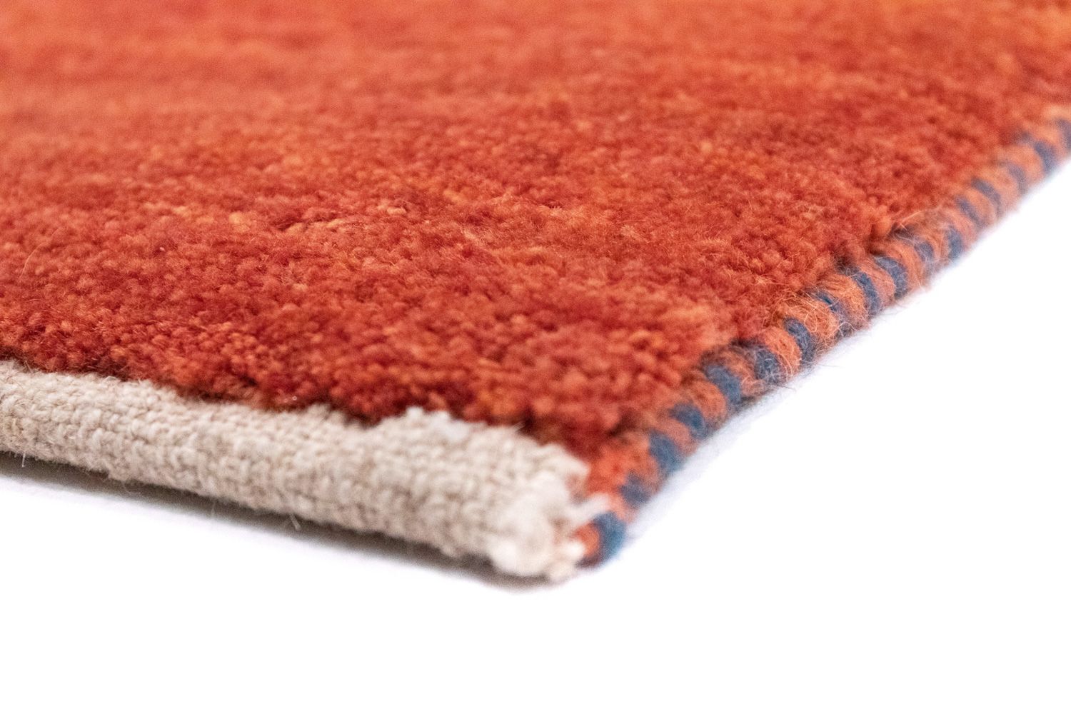 Alfombra Gabbeh - Persa - 135 x 80 cm - naranja