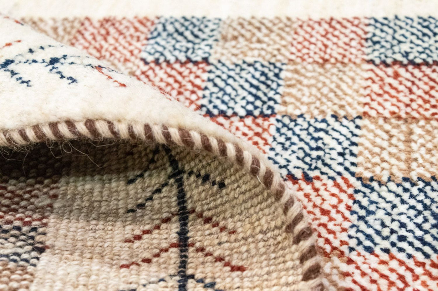 Gabbeh persa Alfombra 135x80cm - Perserteppich Wollteppich