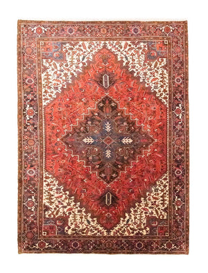 Alfombra persa - Nómada - 319 x 230 cm - naranja
