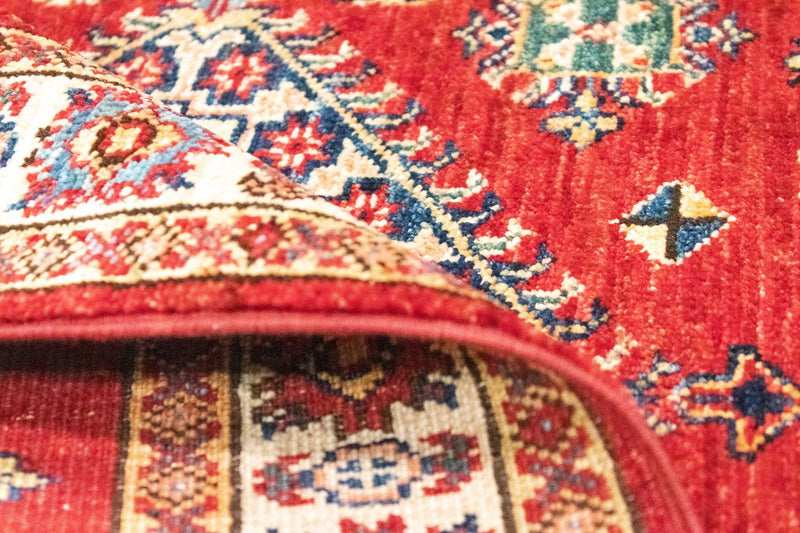 Alfombra Ziegler - Kazak - 125 x 83 cm - rojo