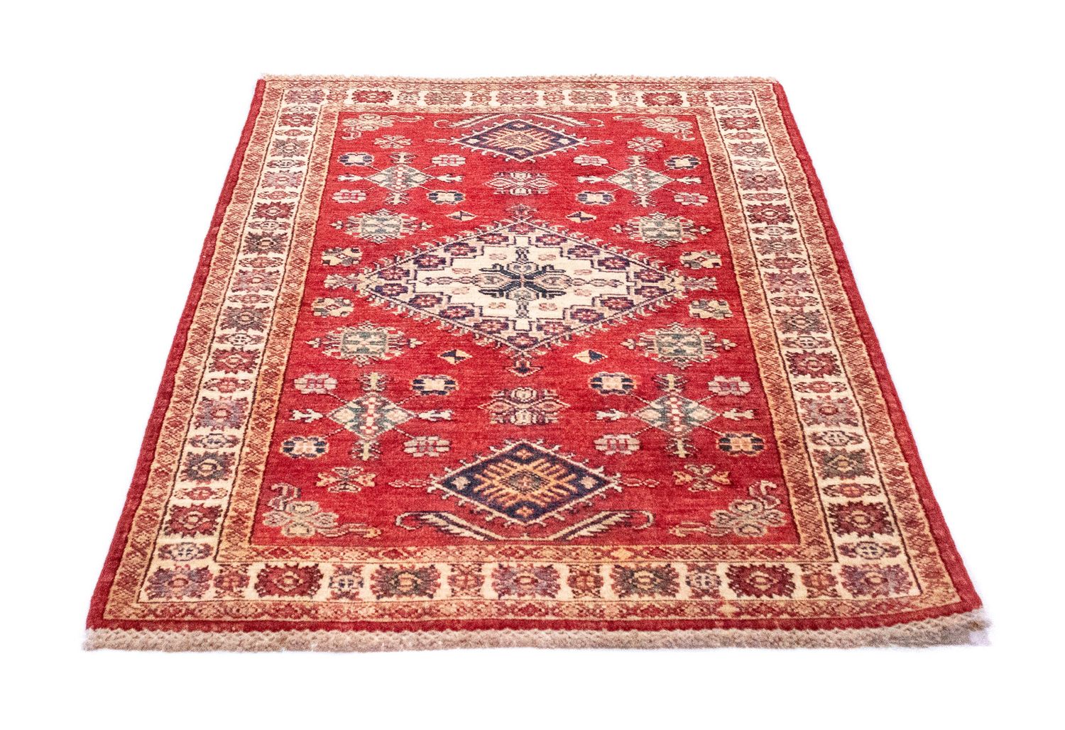Alfombra Ziegler - Kazak - 124 x 82 cm - rojo