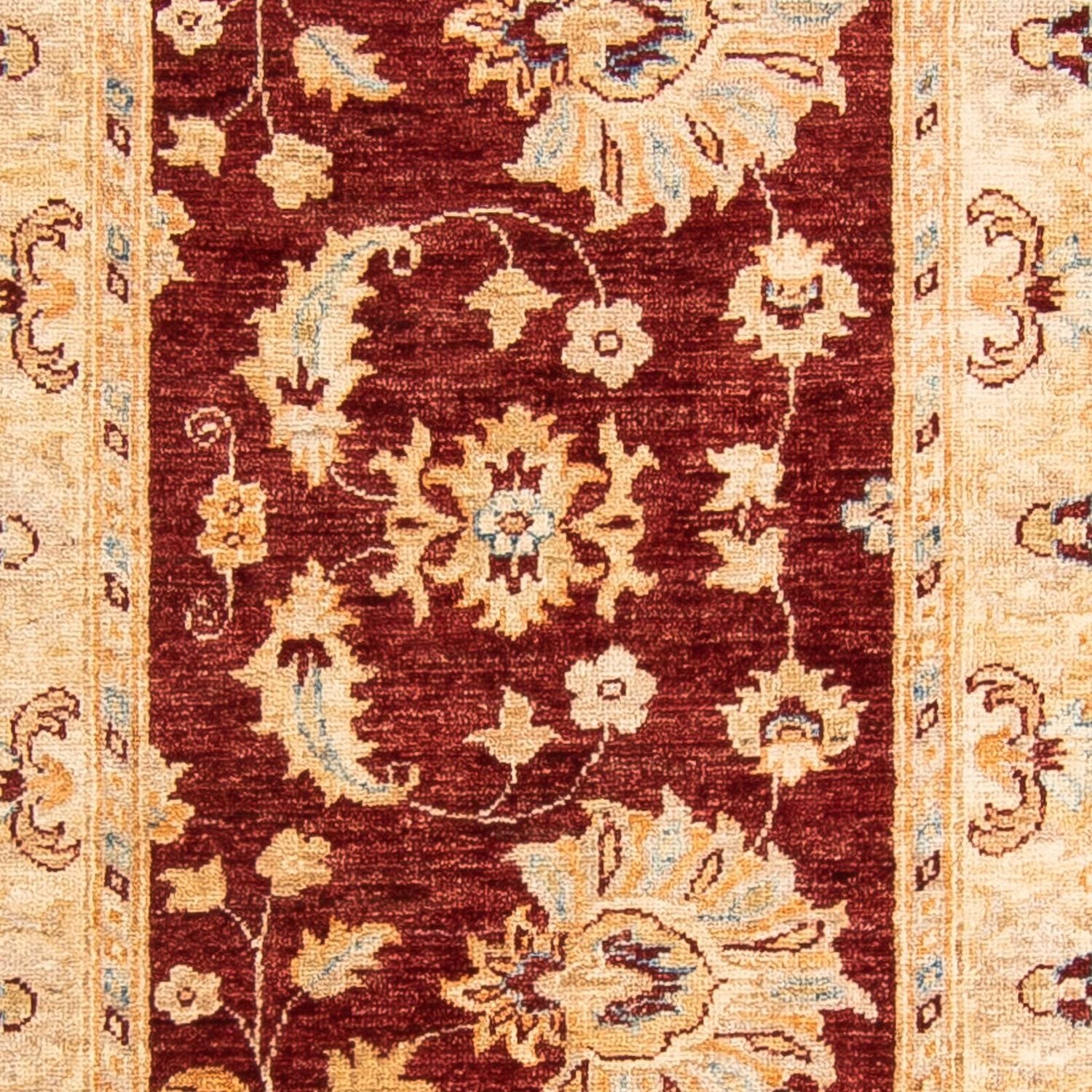 Alfombra de pasillo Alfombra Ziegler - 252 x 78 cm - marrón