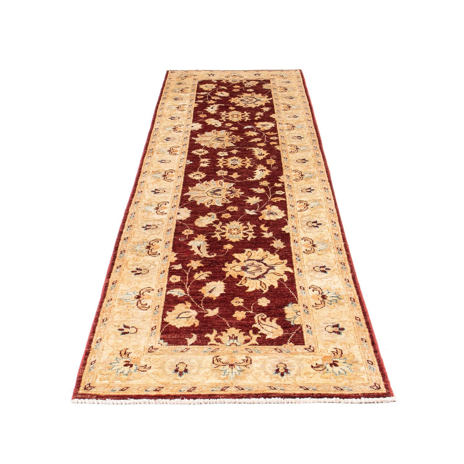 Alfombra de pasillo Alfombra Ziegler - 252 x 78 cm - marrón