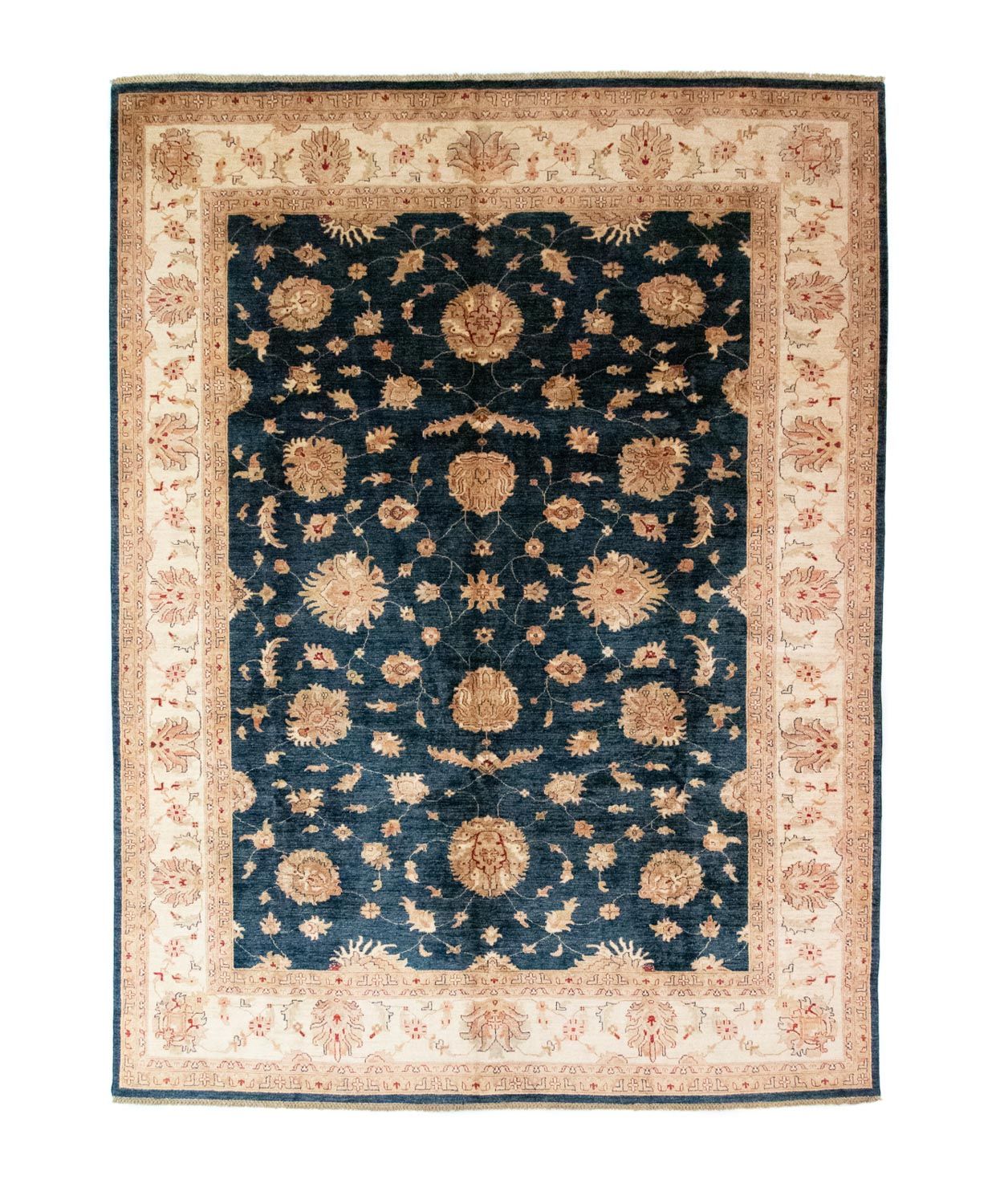 Alfombra Ziegler - 370 x 276 cm - azul