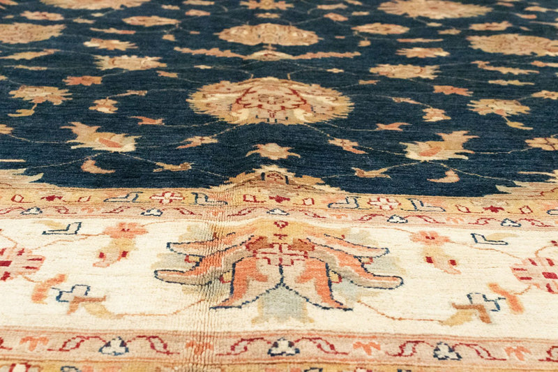 Alfombra Ziegler - 370 x 276 cm - azul