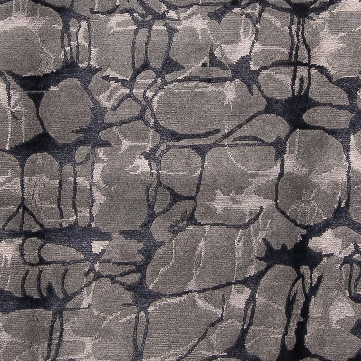 Alfombra de diseño - 303 x 207 cm - gris oscuro