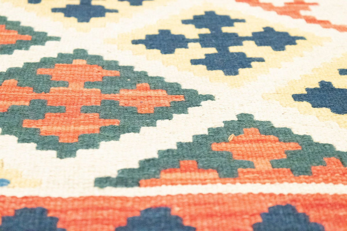 Alfombra de pasillo Alfombra Kelim - Oriental - 203 x 65 cm - beige