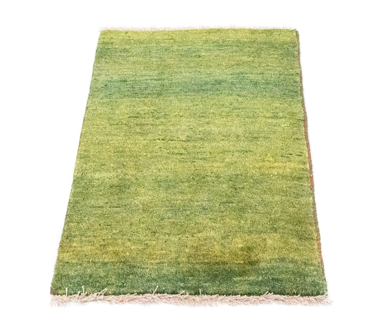 Alfombra de pasillo Alfombra Gabbeh - Persa - 205 x 66 cm - verde