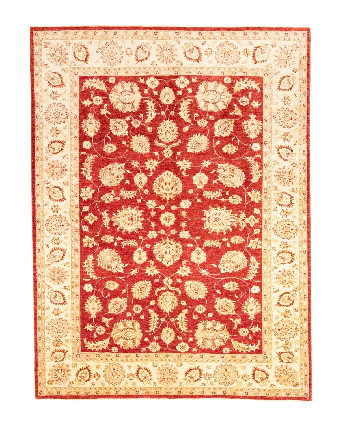 Alfombra Ziegler - 282 x 212 cm - rojo